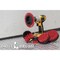 Drill Brush Power Scrubber By Useful Products 5 in W 7 in L Brush, Red R-S-E542O-QC-DB - alternate 3